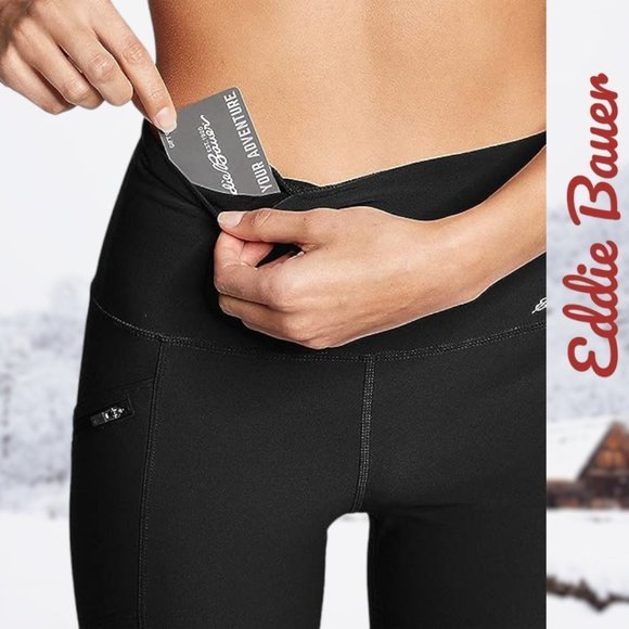 Eddie Bauer | Trail Tight Legging | Black | NWOT - Picture 2 of 9